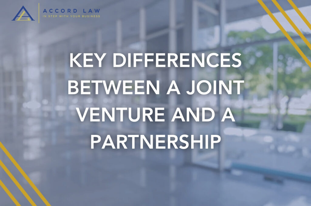 Key Differences Between a Joint Venture and a Partnership